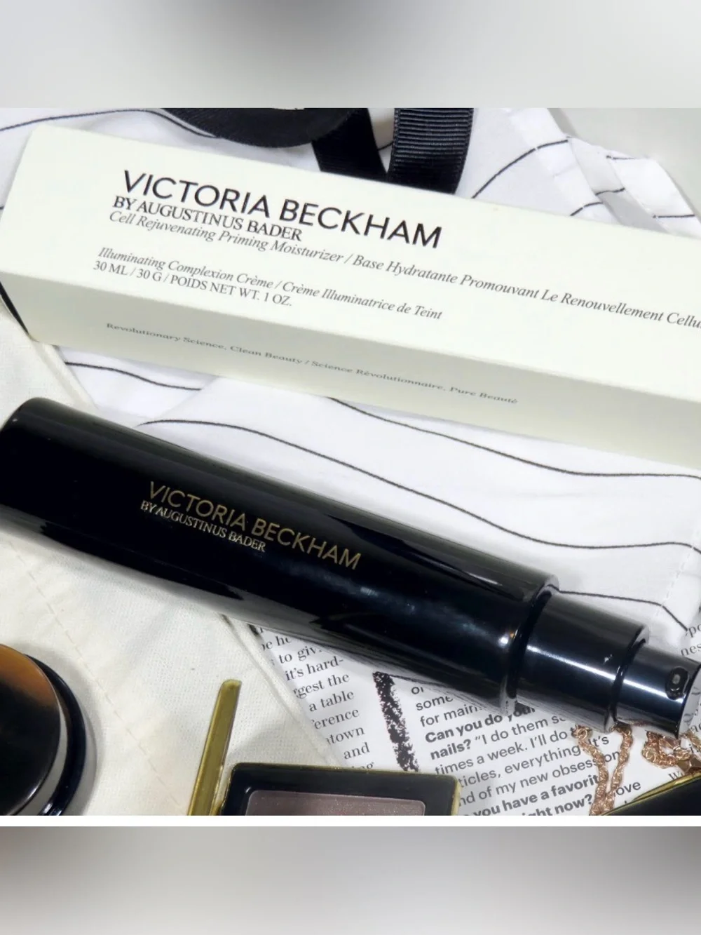 NEW VIctoria Beckham by Augustinus Bader Cell Rejuvenanting primer moisturizer